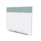 Ghent Combo Whiteboard/Bulletin, Mag Por/Vnyl, Styl A, 5 ft H x 10 ft W, Stone SPC510A-V-199 - alternate 1